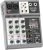 Aveek Professional Audio Mixer, Sound Board Mixing Console with 4 Channel Digital USB Bluetooth Echo Delay Effect, Input 48V Phantom Power Stereo DJ Mixers for Recording, Live Streaming, Podcasting